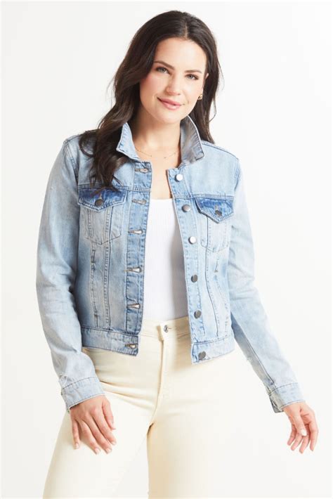 kut from the kloth julia denim jacket|kut from the kloth outlet.